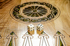 Epoxy Trees Backgammon Two-Sided Classic - HrachyaOhanyan Co