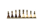 Chess figures bronze-wood - HrachyaOhanyan Co
