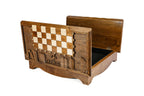 Carved Wooden Box-Style Chess Set, 60 cm – photo 8