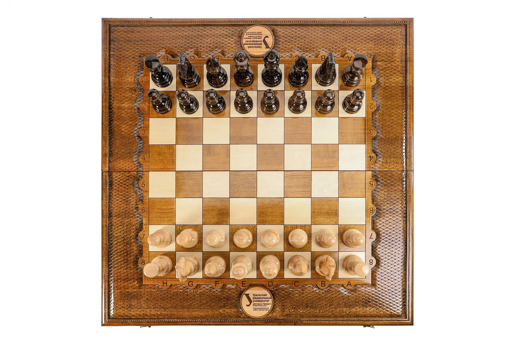 Large Wooden Classic Chess Set, 100 cm – photo 7