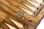 Ornamental Bas-Relief Backgammon Classic Two-Sided - HrachyaOhanyan Co
