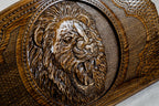 Lion Backgammon Set with Contour Outline, 60 cm – photo 7