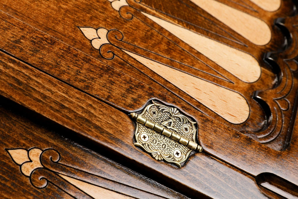 Pomegranate & Grapes Backgammon Set, Contour Outline, 60 cm – photo 7