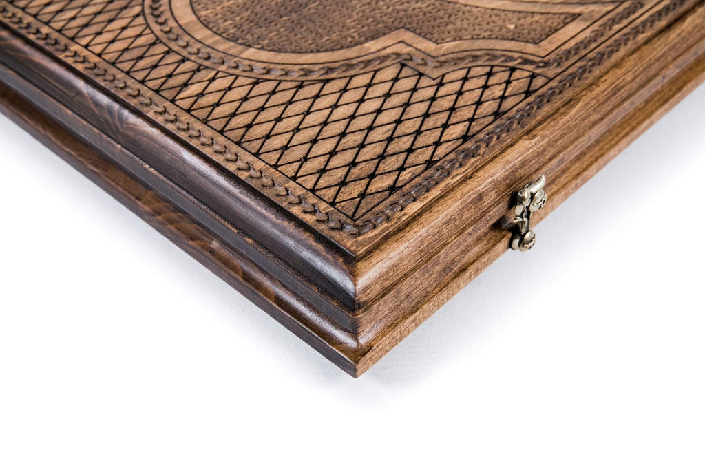Classic Ornamental Braid Pattern Backgammon Set, 60 cm – photo 6