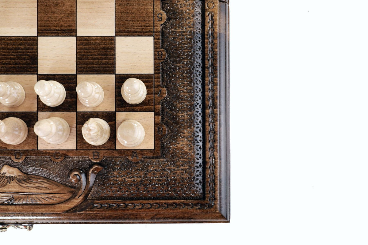 Classic Wooden Chess Set, 40 cm – photo 6