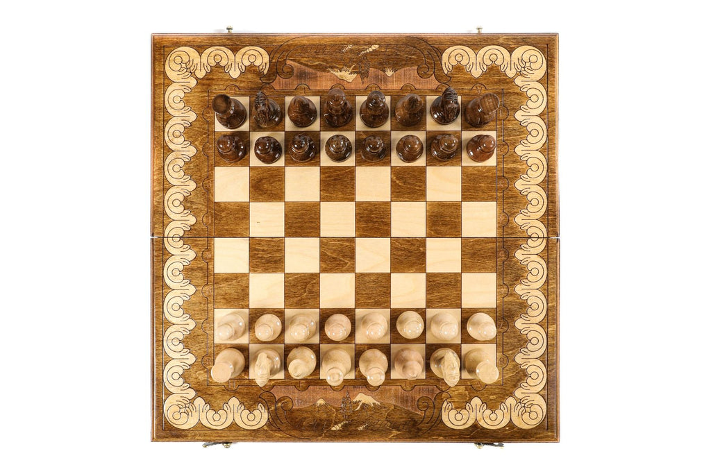 Ornamental Chess-Backgammon Classic - HrachyaOhanyan Co
