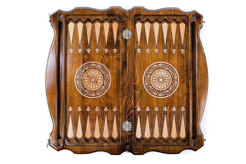 Backgammon Set with Contour Outline, 60 cm – photo 9
