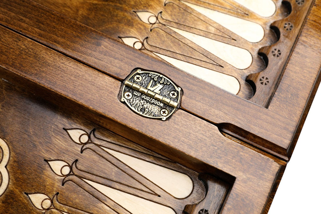 Classic Ornamental Motif Backgammon Set, 40 cm – photo 7