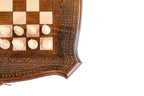 Chess Set with Contour Outline, 40 cm – photo 7