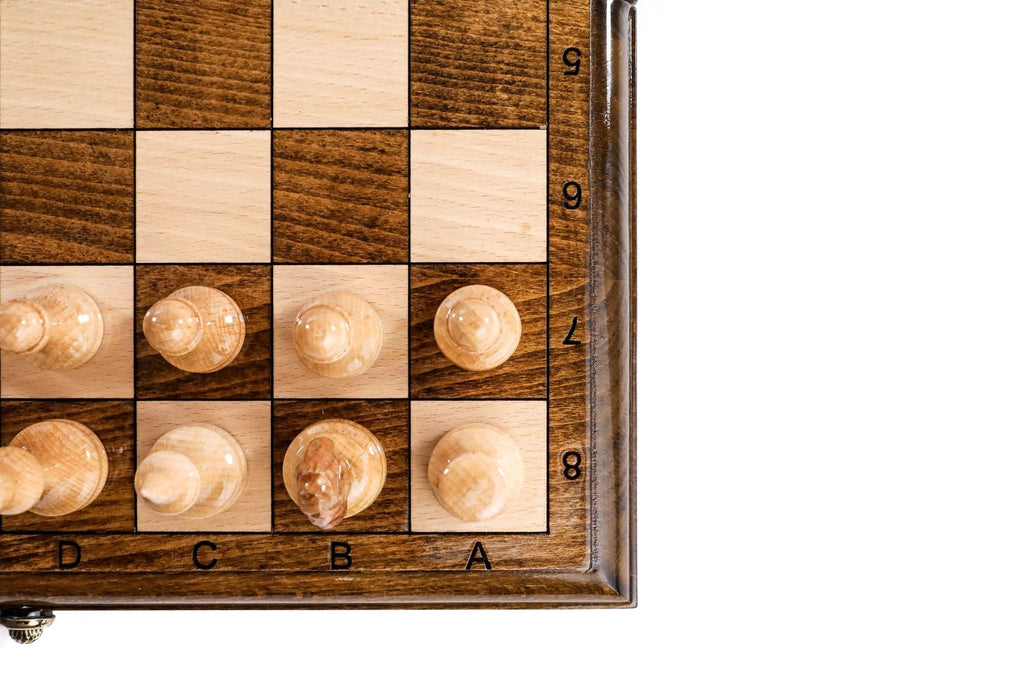 Classic Chess Set, Expanded Playing Field, 30 cm – photo 7