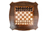 Chess-backgammon with copyrighted contour outline - HrachyaOhanyan Co