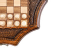 Star-Shaped Wooden Chess Set, 30 cm – photo 7