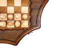 Star-Shaped Wooden Chess Set, 60 cm – photo 8