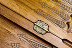 Pomegranate Tree-Epoxy Backgammon Classic - HrachyaOhanyan Co