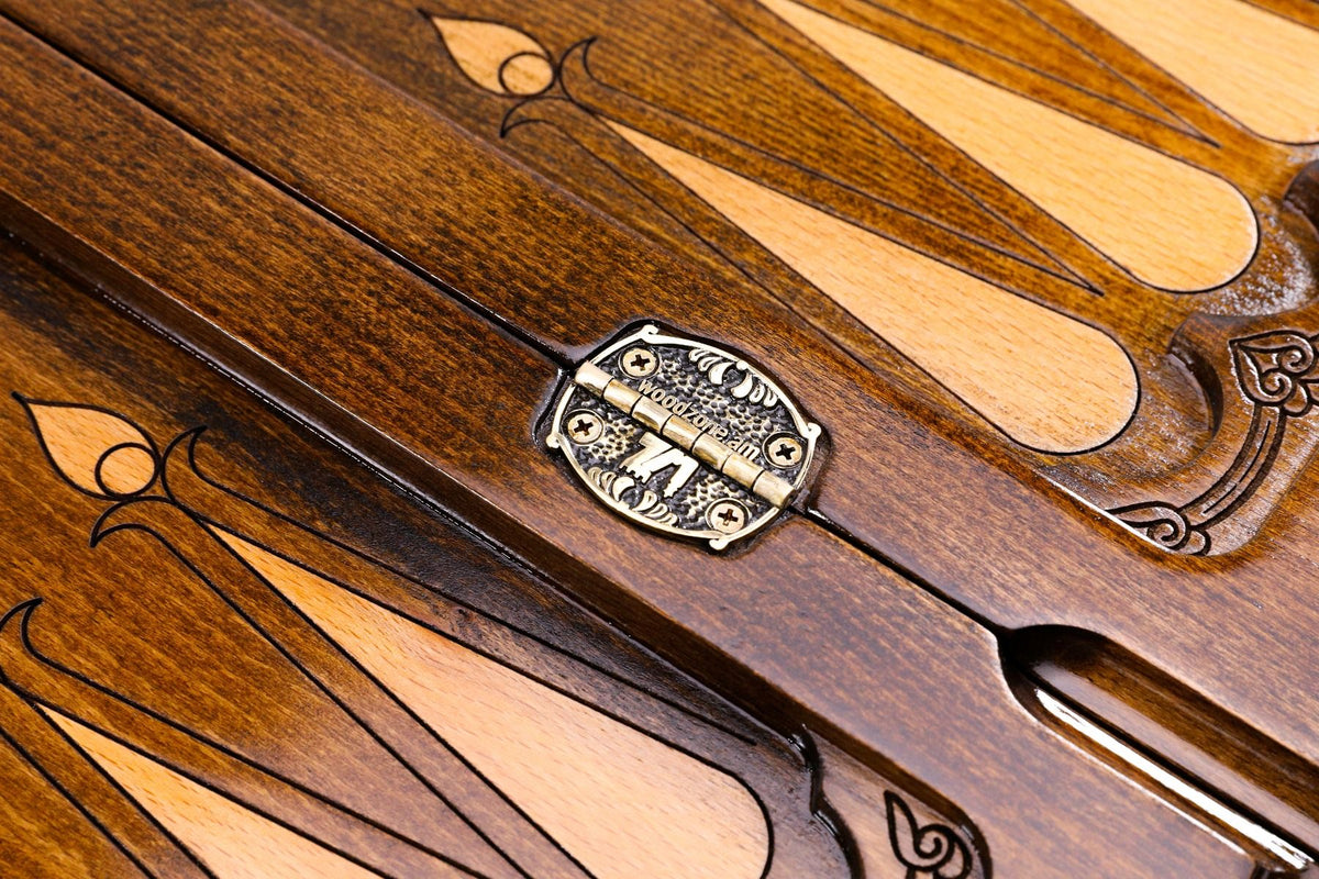 Klassisches ornamentales Backgammon-Set, 60 cm – Foto 7