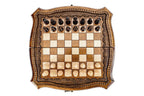 Chess-backgammon with copyrighted contour outline - HrachyaOhanyan Co
