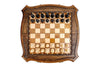 Chess-Backgammon With Copyrighted Contour Outline - HrachyaOhanyan Co