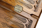 Absrtact-Epoxy Backgammon Two-Sided Classic - HrachyaOhanyan Co