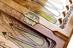 Epoxy Trees Backgammon Two-Sided Classic - HrachyaOhanyan Co