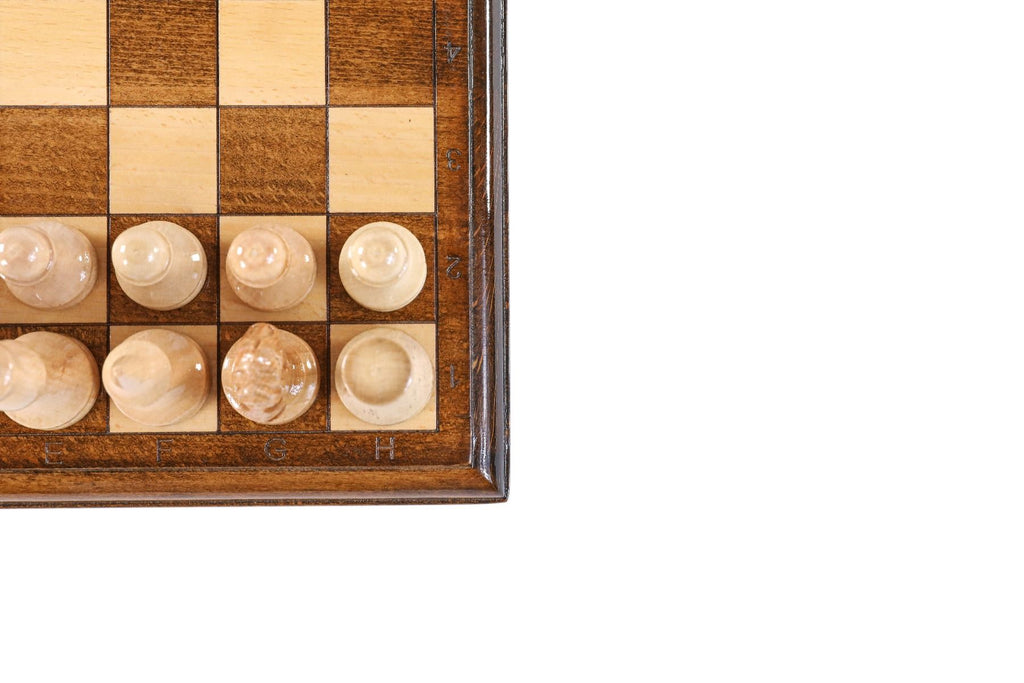 Square Wooden Chess Set, 30 cm – photo 8