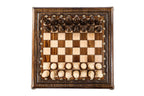 Square Chess With Bronze Legs - HrachyaOhanyan Co