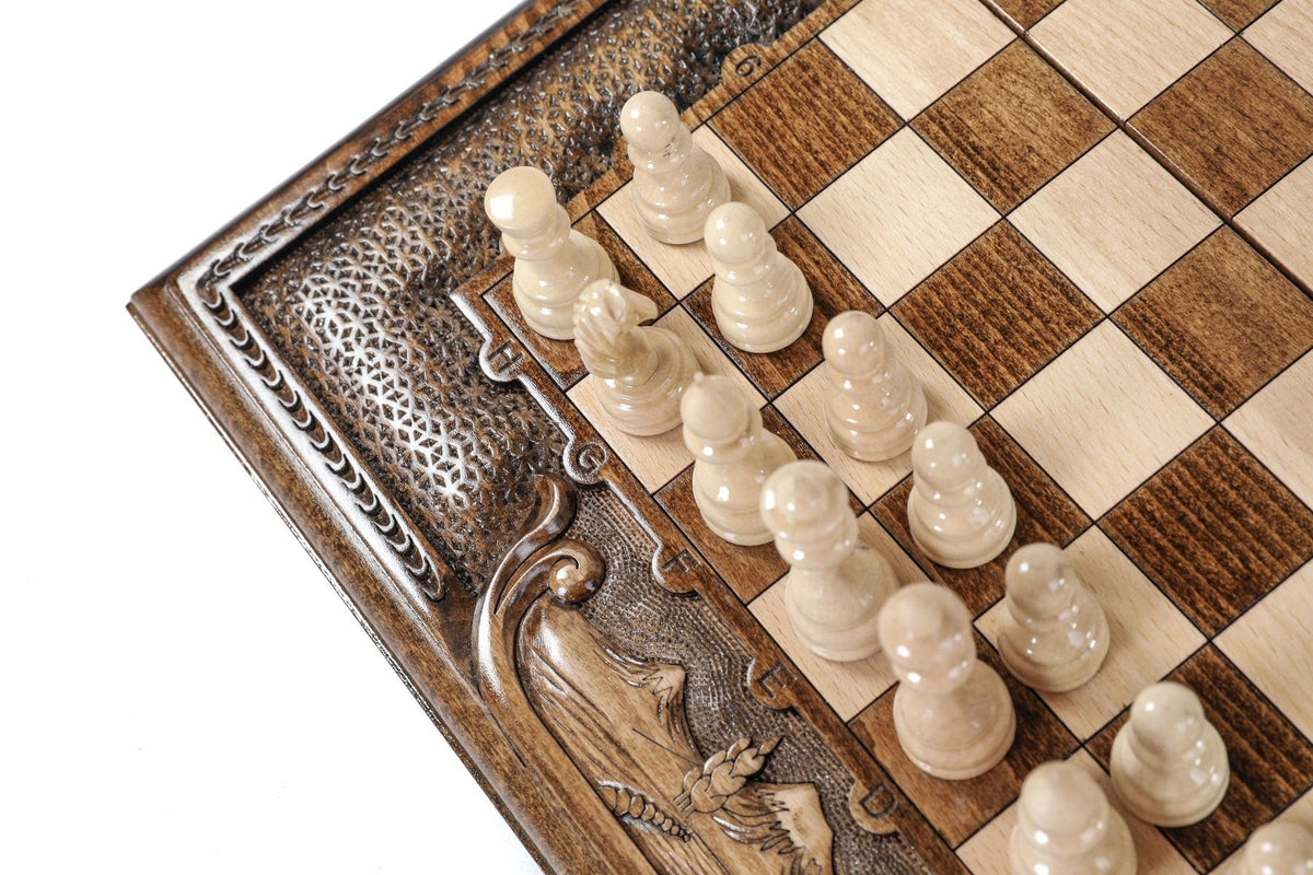 Classic Wooden Chess Set, 40 cm – photo 7
