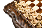 Ornamental Chess Table with Drawers, 60 cm – photo 8