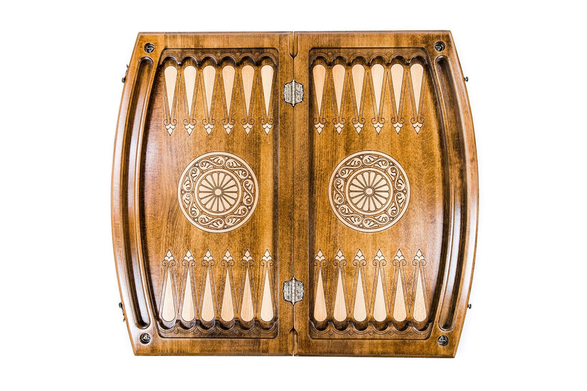 Braid Ornament Backgammon Set, Arch-Style Outline, 60 cm – photo 8