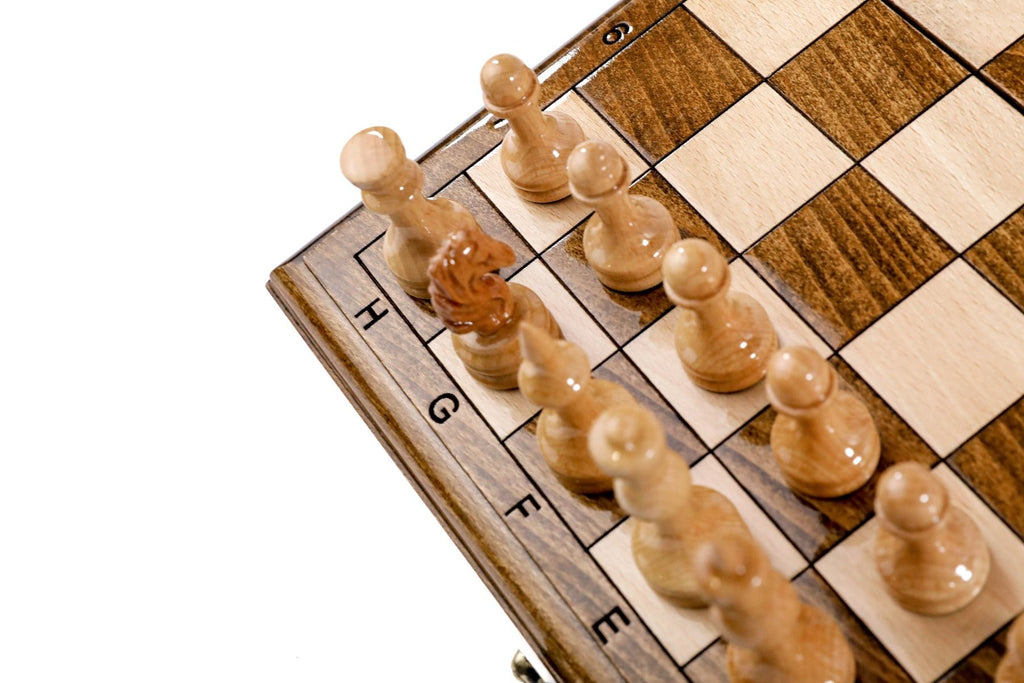 Classic Chess Set, Expanded Playing Field, 30 cm – photo 8