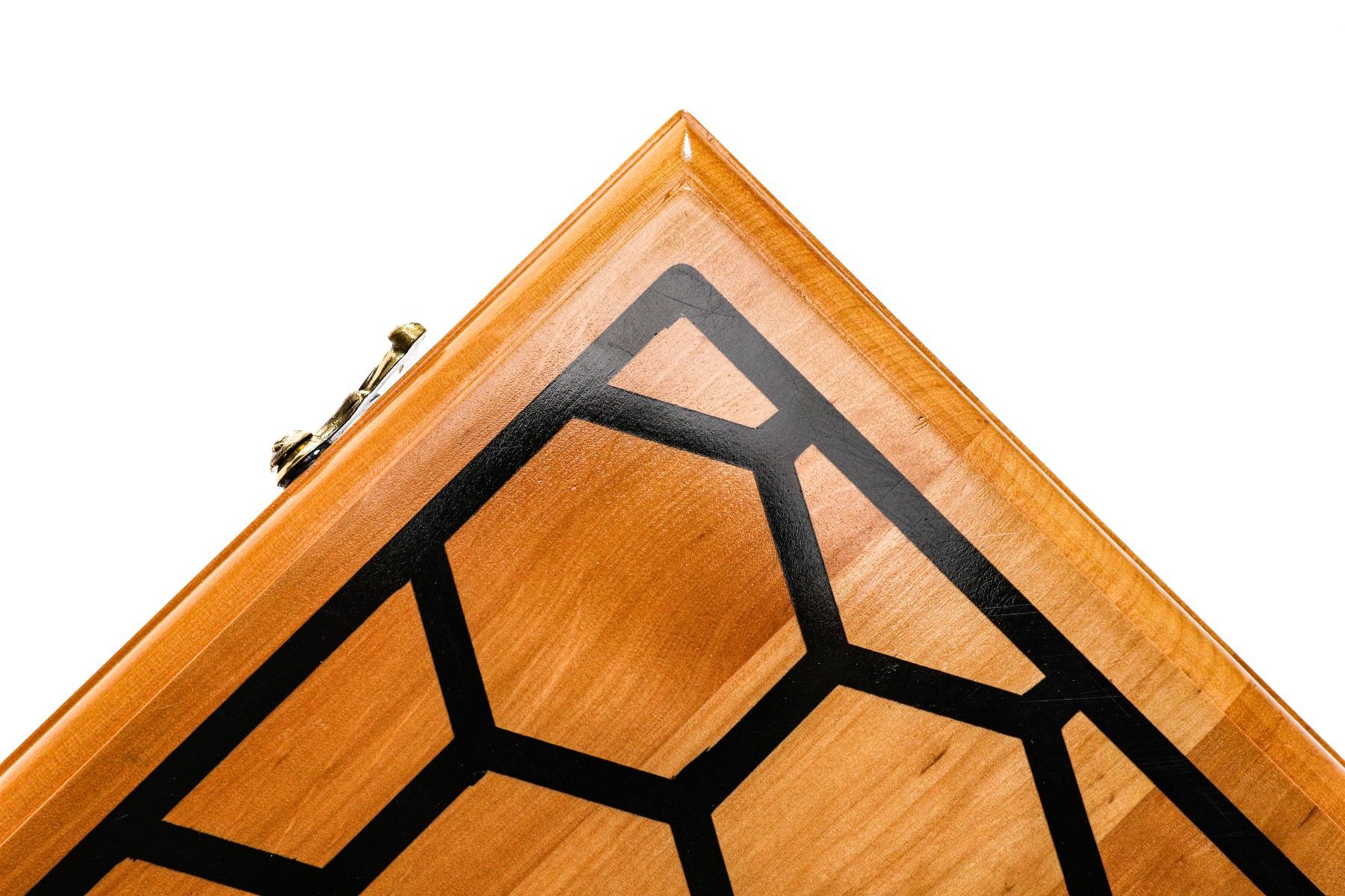 Epoxy Beehive Backgammon Two-Sided Classic - HrachyaOhanyan Co