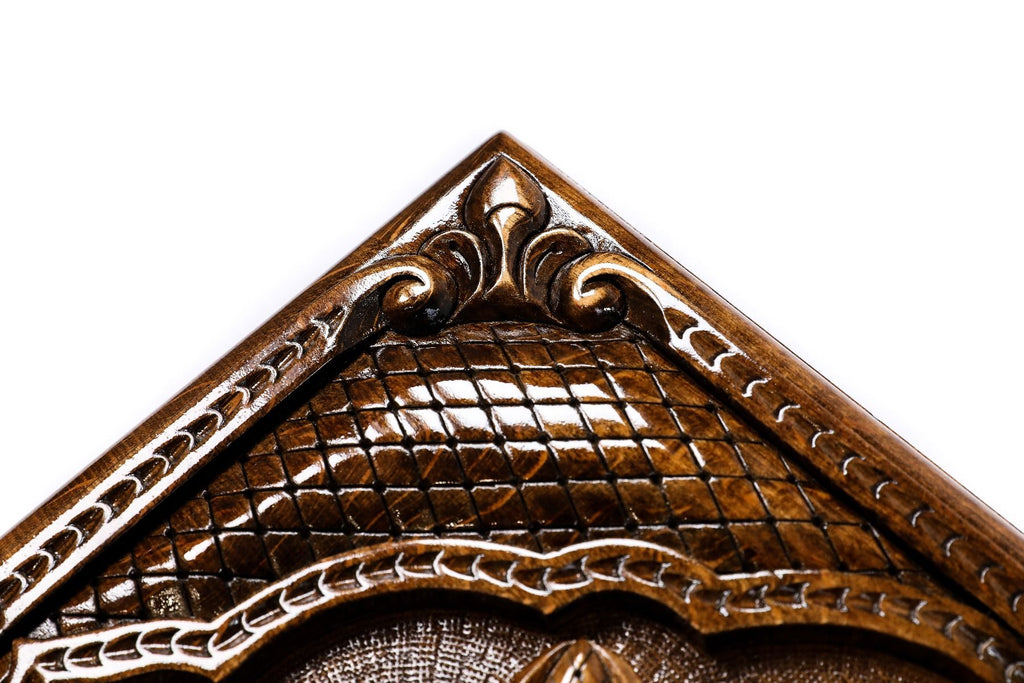 Classic Ornamental Bas-Relief Backgammon Set, 60 cm – photo 6