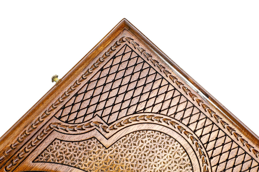 Pomegranate Tree-Epoxy Backgammon Classic - HrachyaOhanyan Co