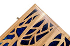 Epoxy Trees Backgammon Two-Sided Classic - HrachyaOhanyan Co
