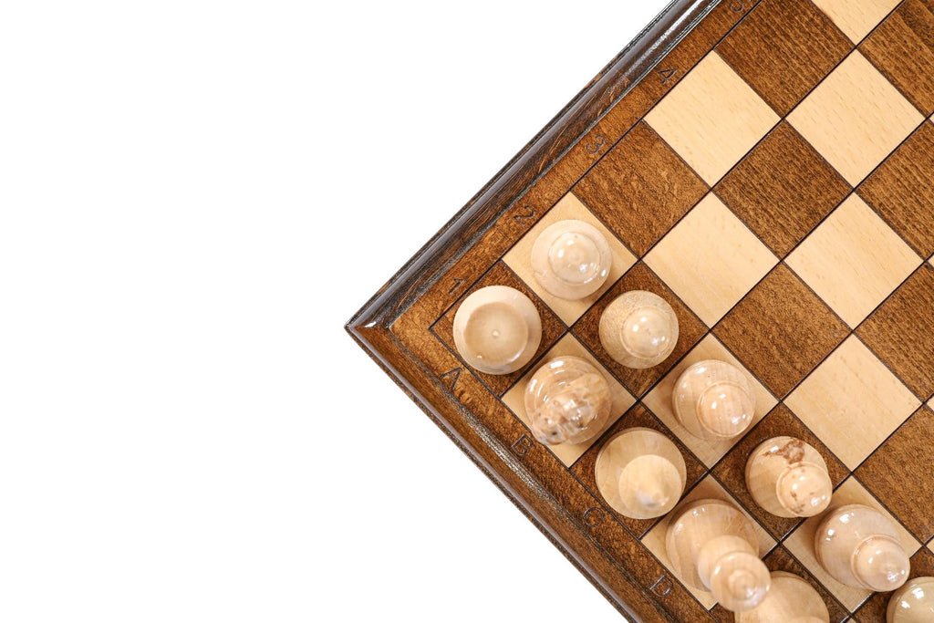 Square Wooden Chess Set, 30 cm – photo 7