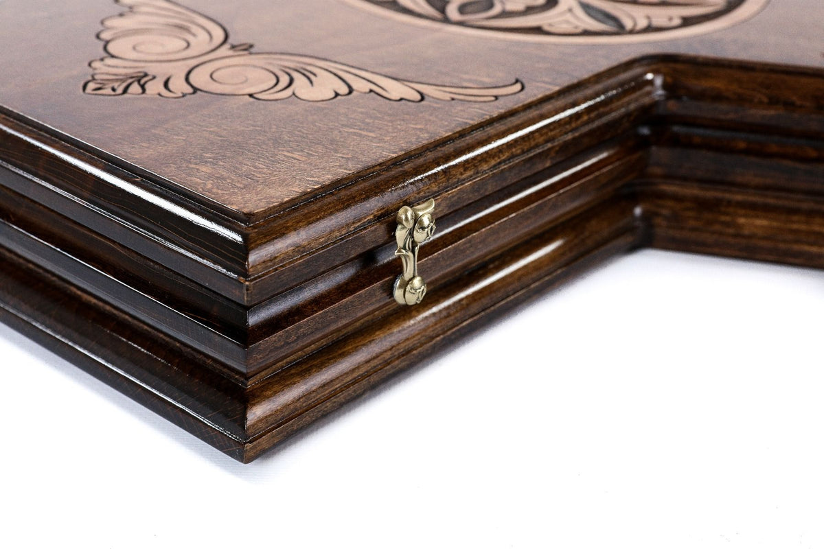 Juego de backgammon para tres jugadores, 50 cm – Modelo 12503 – foto 8