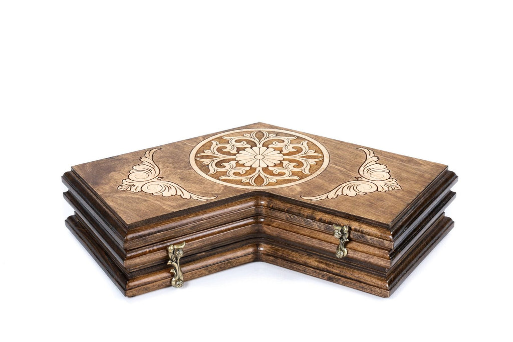Backgammon Set for Three Players, 30 cm – photo 7