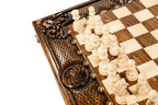Chess-Backgammon Classic Eternity With Patterns - HrachyaOhanyan Co