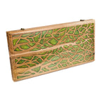 Epoxy Trees Backgammon Two-Sided Classic - HrachyaOhanyan Co