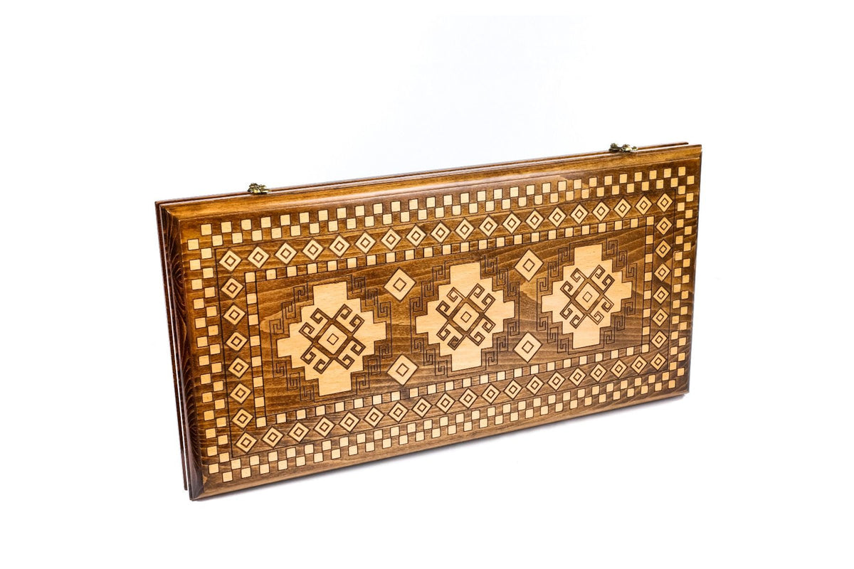 Classic Artsakh Carpet Backgammon Set, 60 cm – photo 3