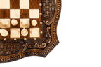 Chess Table with Bronze Details, 60 cm – photo 9