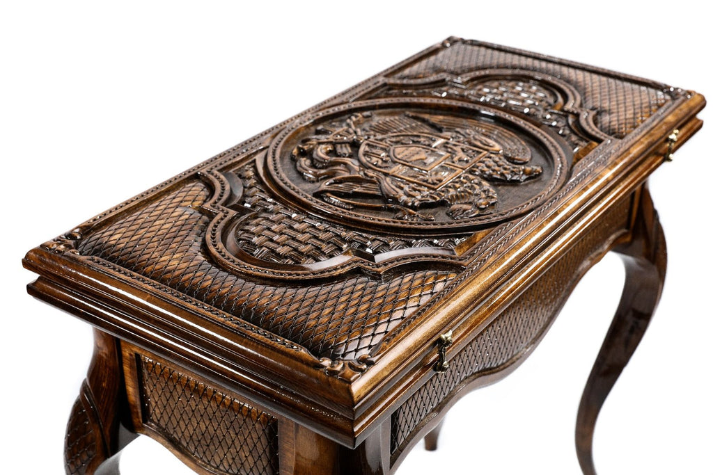 Coat of Arms of Armenia Backgammon Table, 60 cm – photo 10