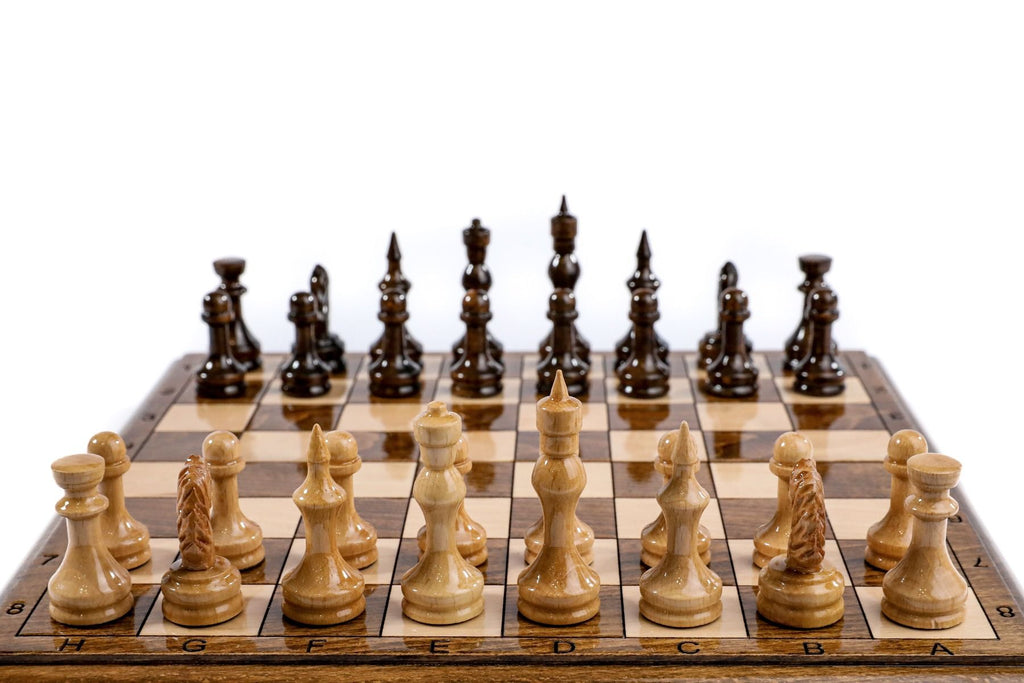 Classic Chess Set, Expanded Playing Field, 30 cm – photo 12