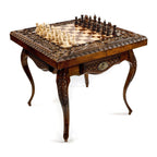 Luxus-Tisch für Schach & Backgammon, 60 cm