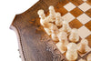 Chess-backgammon with copyrighted contour outline - HrachyaOhanyan Co