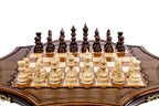 Star-Shaped Wooden Chess Set, 60 cm – photo 3