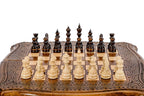 Chess Set with Contour Outline, 30 cm – photo 4